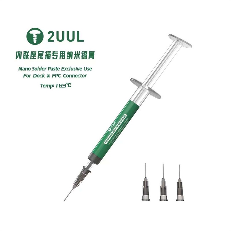 Dán hàn Nano 2UUL Sử dụng độc quyền cho Dock & Fpc Connector Flux Needle Dispenser Sửa chữa điện tho