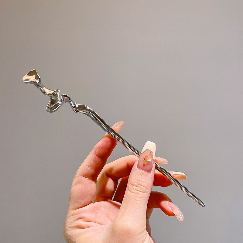 Trâm Cài Tóc Hình Bướm Bằng Kim Loại Phong Cách Trung Hoa Cổ Điển Cho Nữ