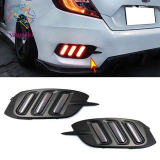 Đèn led drl gắn cản sau xe hơi honda civic 10th gen 2016-2019