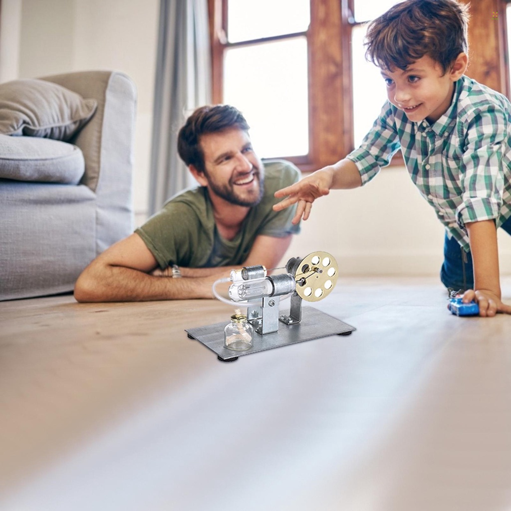 Mô Hình Động Cơ Stirling Mini Cho Thí Nghiệm Vật Lý