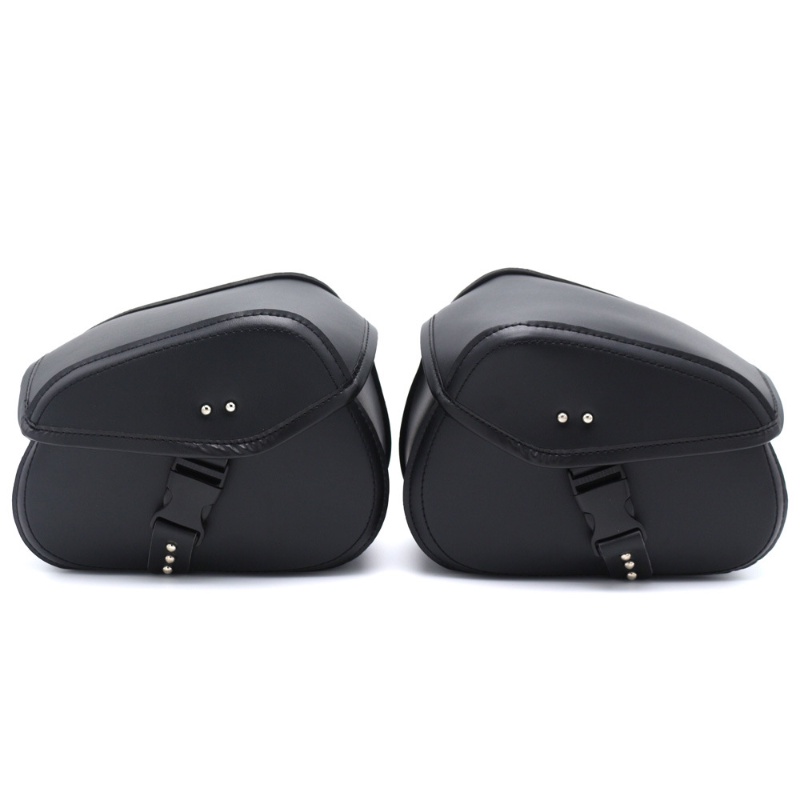 Set 2 Túi Da Đựng Đồ Gắn Yên Xe Mô Tô Harley Sportster 883 1200