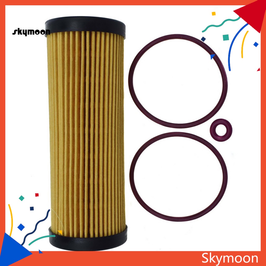 1 Bộ Nắp Lọc Dầu Bằng Nhựa Cứng Chống Ăn Mòn Chống Bụi Bẩn Cho Xe Hơi Ford OE: FT4Z6A832C