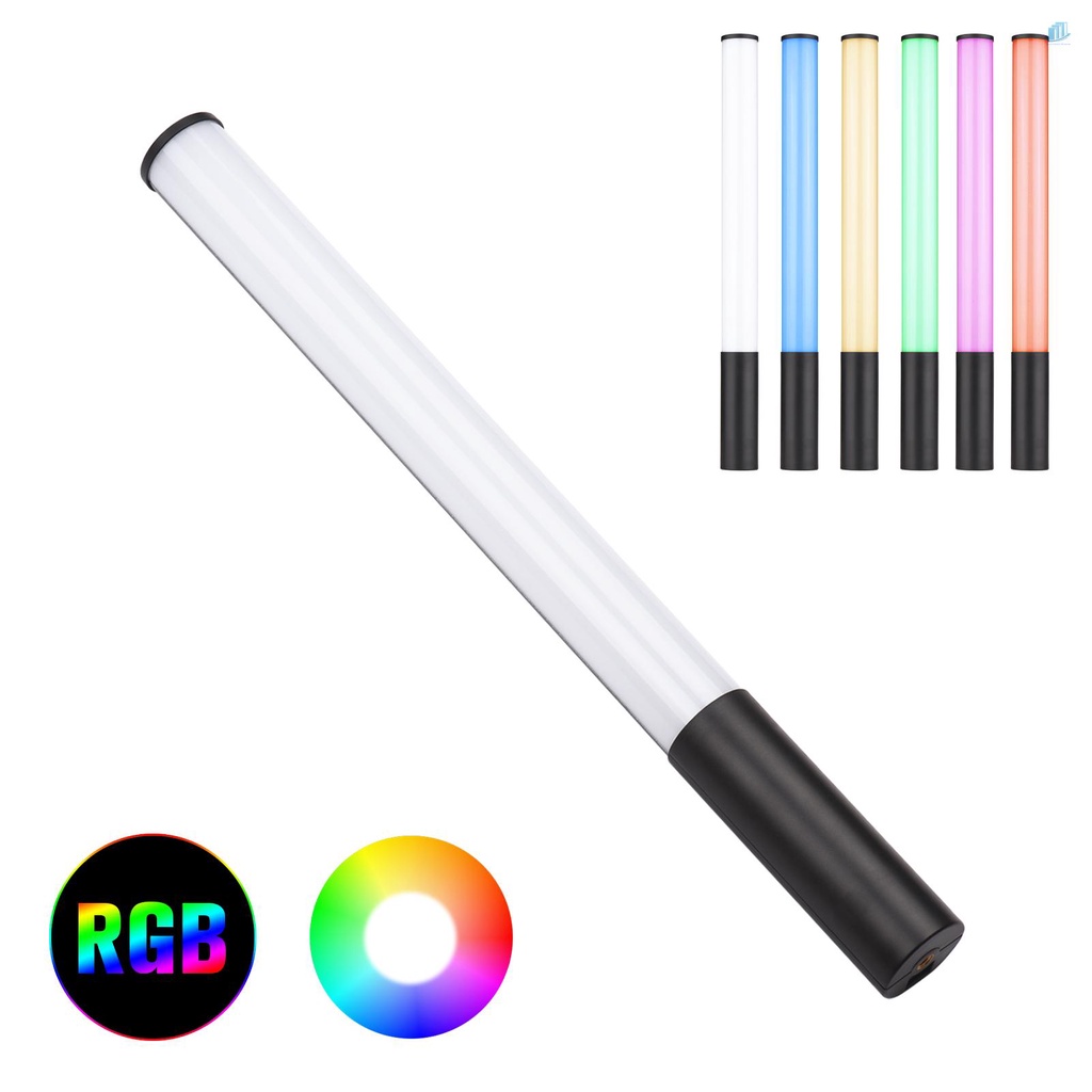 Gậy Ánh Sáng Đèn Led RGB 2500K-9900K 12 Mức Độ Sáng Với 7 Kiểu Hiệu Ứng Đặc Biệt