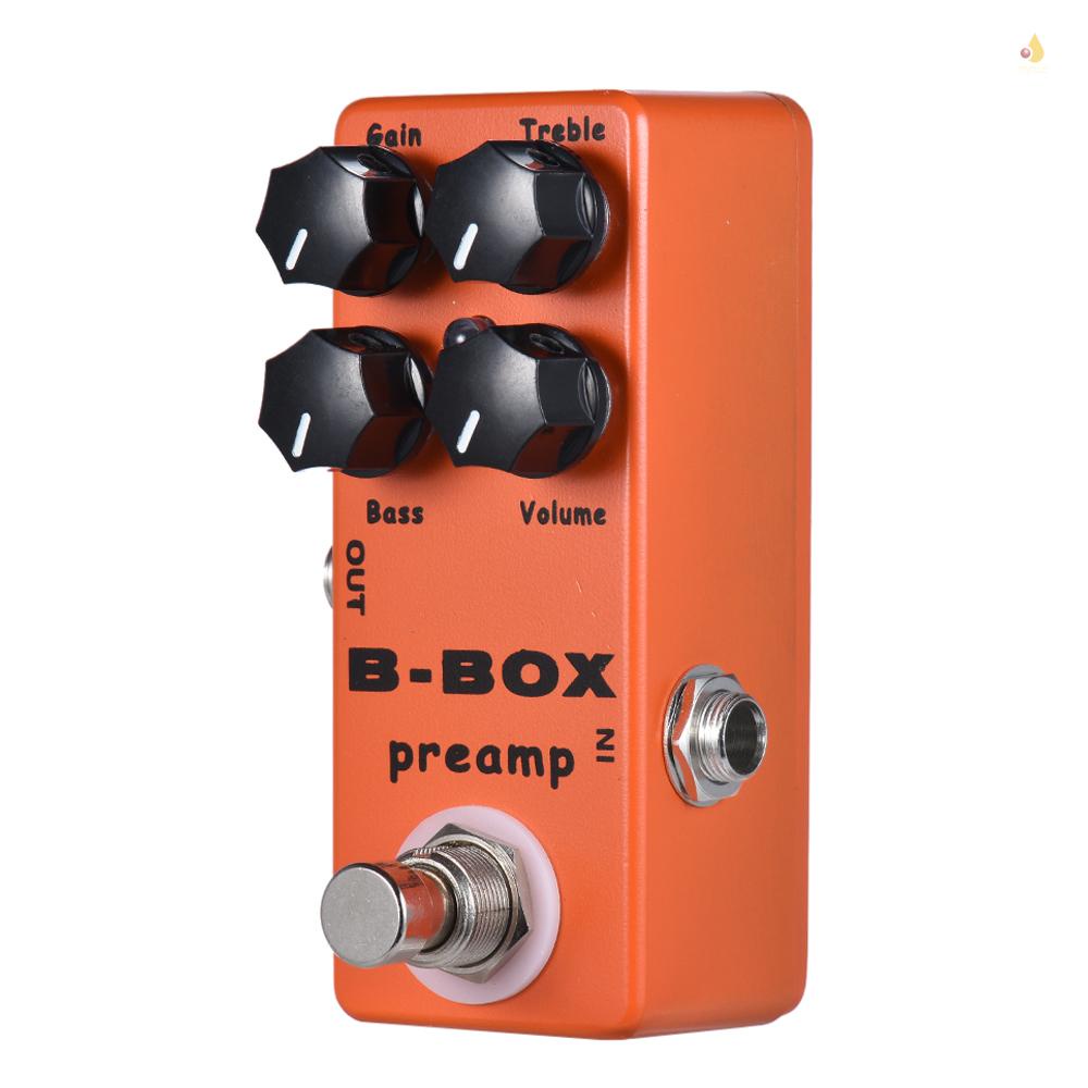 Mynice MOSKYAudio B-Box Phơ Đàn Guitar Điện Hiệu Ứng Vỏ Kim Loại