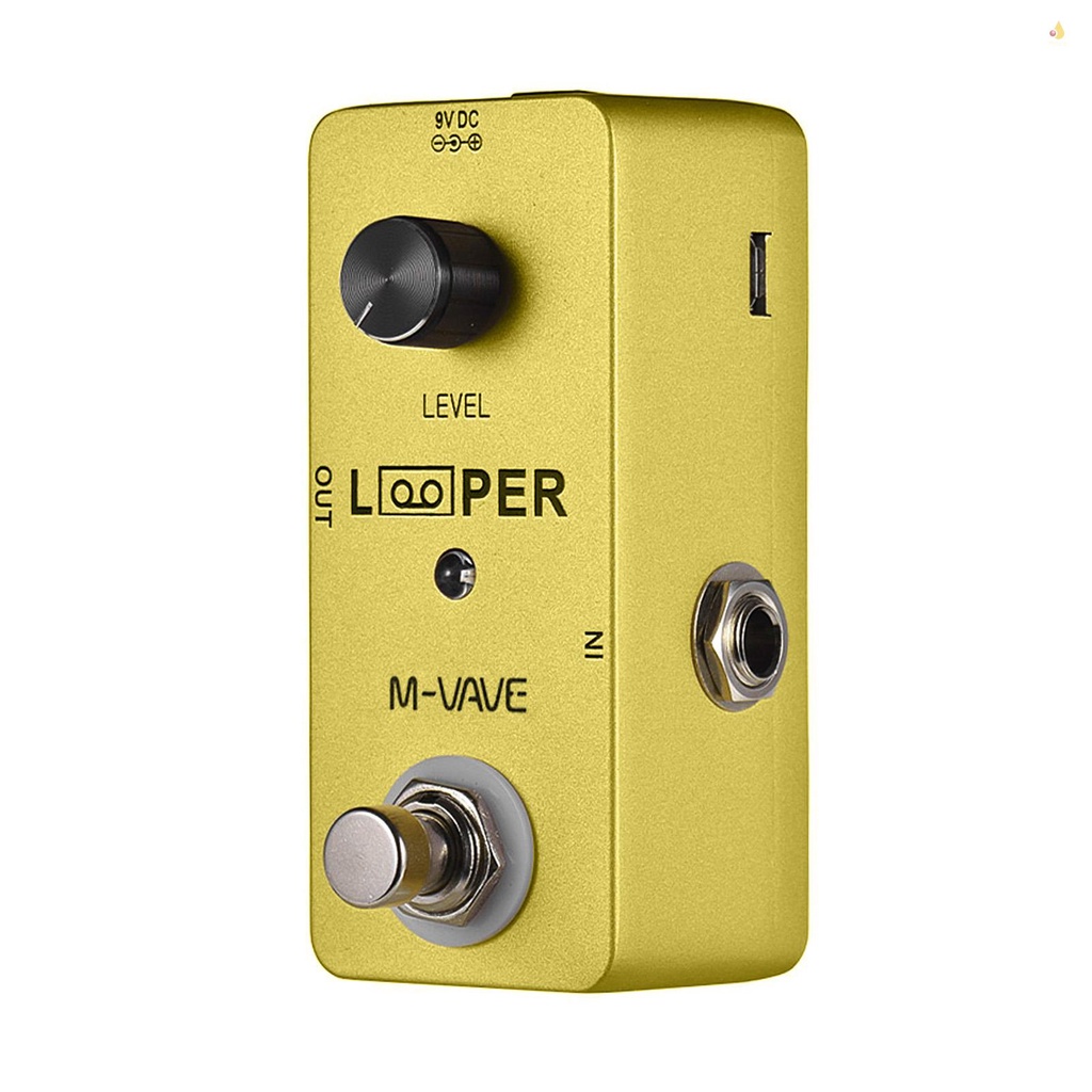 Bàn Đạp Hiệu Ứng Đàn Guitar Điện mynice M-VAVE Looper Mini Max. Vỏ Kim Loại Bảo Vệ Toàn Diện 5 Phút Không Giới Hạn Cho Thu Âm 5 Phút