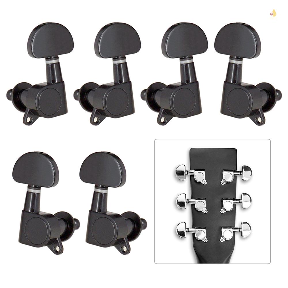 Bộ 6 Núm Vặn Điều Chỉnh Dây Đàn Guitar Điện / Acoustic 3L3R Tiện Dụng