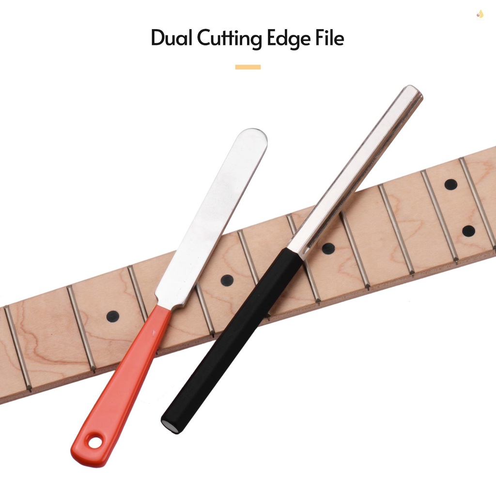 Dụng Cụ Dũa Phím Đàn Guitar / Bass / Ukulele / Mandolin / Banjo Bằng Thép Không Gỉ