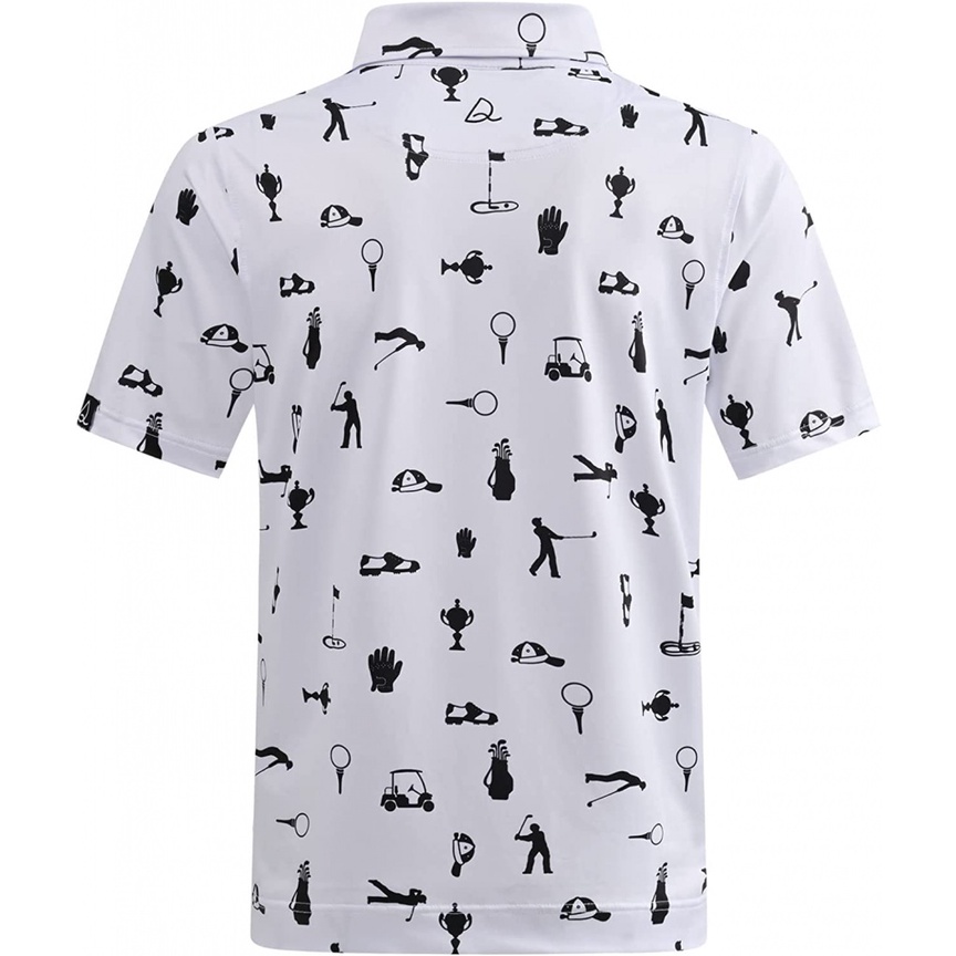 Áo polo Tay Ngắn Có Cổ Thoáng Khí Phong Cách Thể Thao Thời Trang Cho Nam