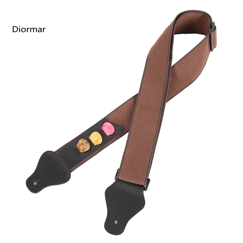 Dây Đeo Vai Có Thể Điều Chỉnh Được Kèm 3 Miếng Gảy Đàn Guitar