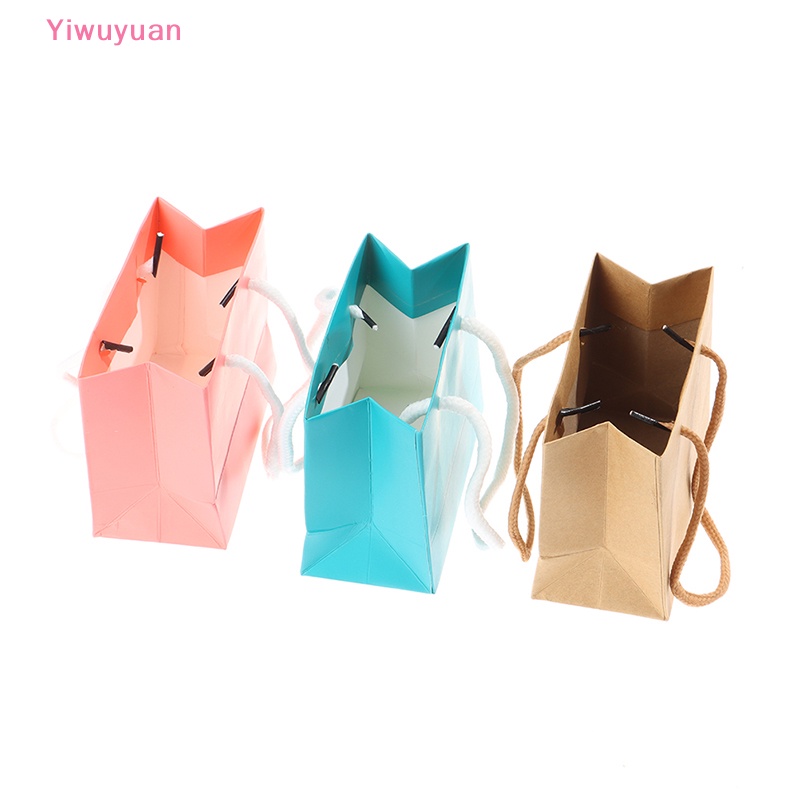 < Yiwuyuan > Túi Xách Mua Sắm Mini Thời Trang DIY Mới Cho Nhà Búp Bê