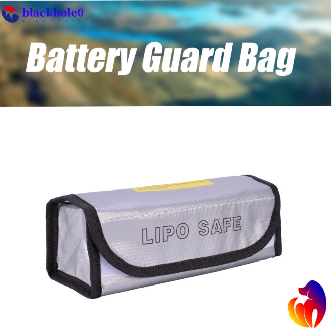 Túi Đựng Pin Lithium Chống Thấm Nước / Cháy Nổ Chuyên Dụng Cho Máy Bay Điều Khiển Từ Xa Fpv 185X75X60Mm