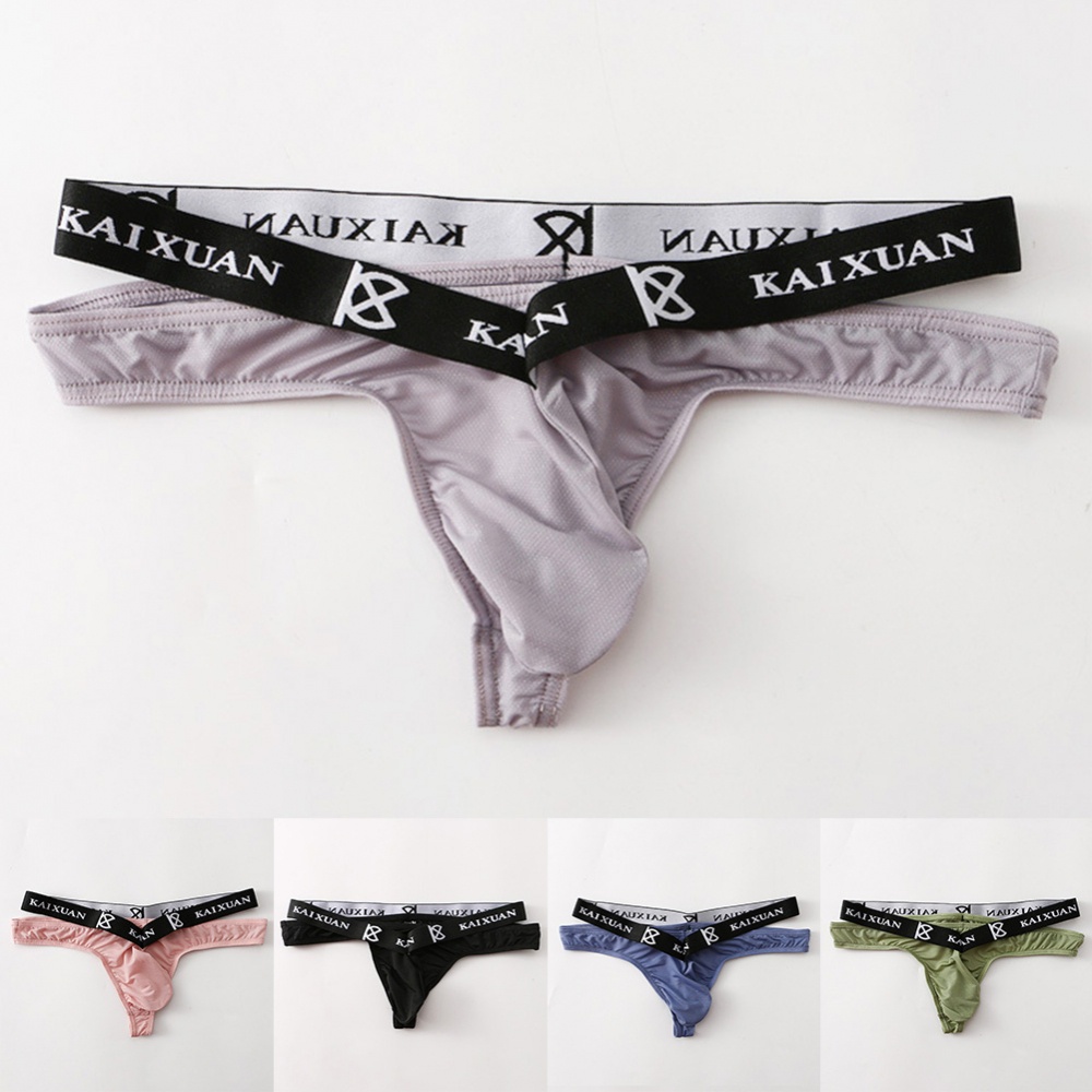 Quần Lót Lưng Thấp Chất Liệu Co Giãn Quyến Rũ Cho Nam