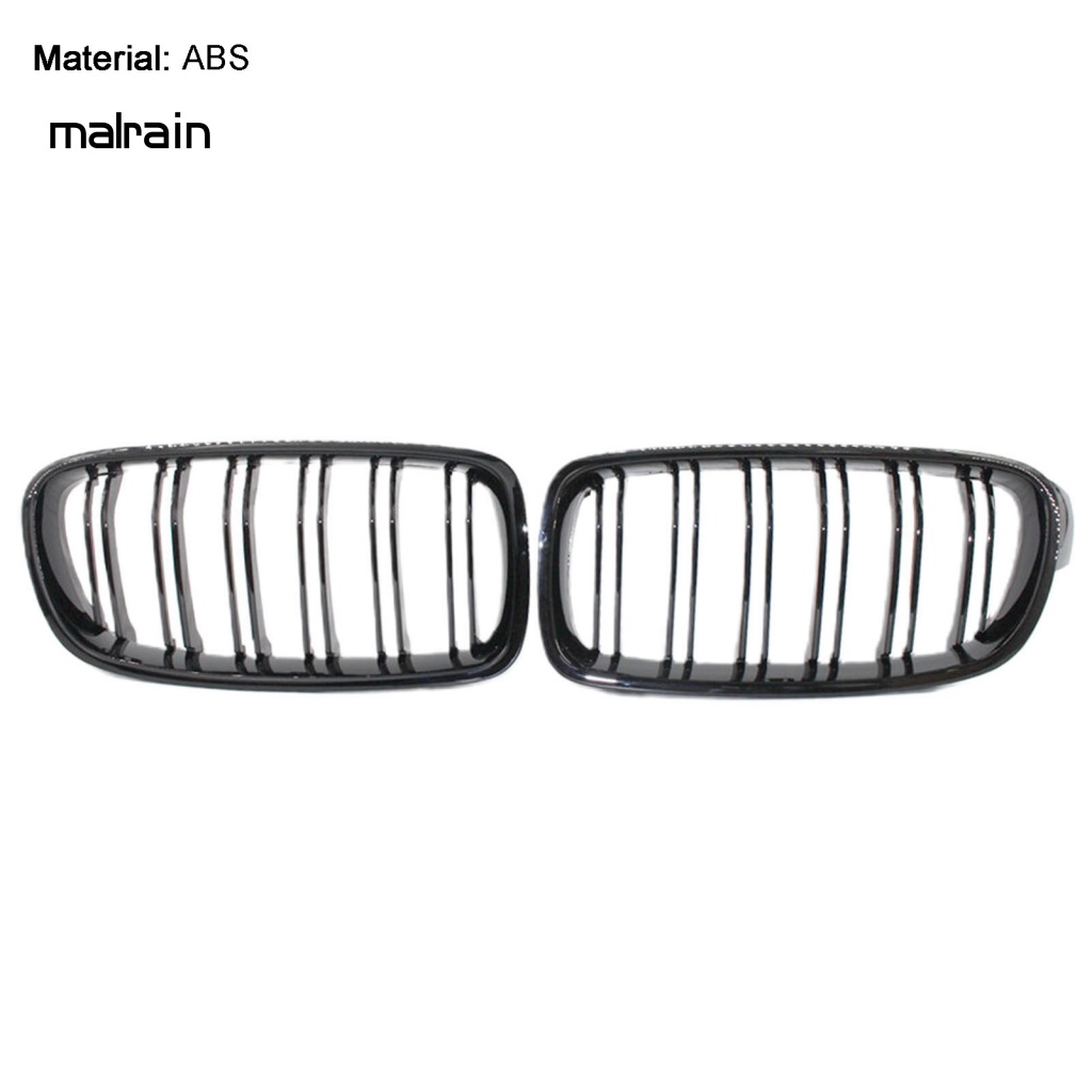 [Ma] 1 Cặp Lưới Tản Nhiệt Màu Đen Bóng 51130054493 51130054494 51137263482 Ốp Bảo Vệ Chìa Khóa Xe Hơi BMW 3 Series F30 F35 2012-2016