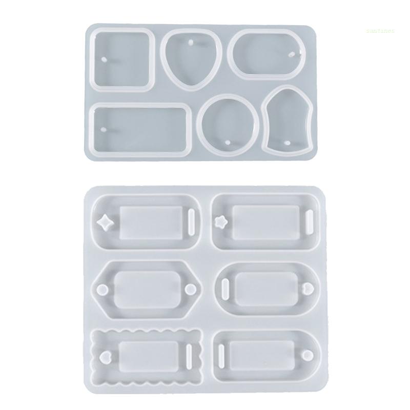 Khuôn Silicone Tạo Hình Làm Mặt Dây Chuyền / Móc Khóa DIY