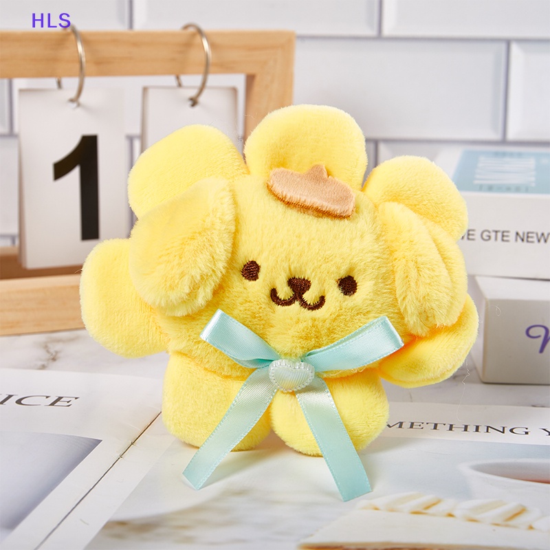 Móc Chìa Khóa Hình Mèo Hello Kitty Cinnamoroll Nhồi Bông Xinh Xắn