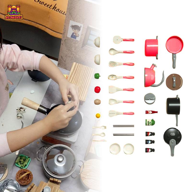 Predolo Bộ Đồ Chơi Nhà Bếp 32 Món Cho Bé Kloware1