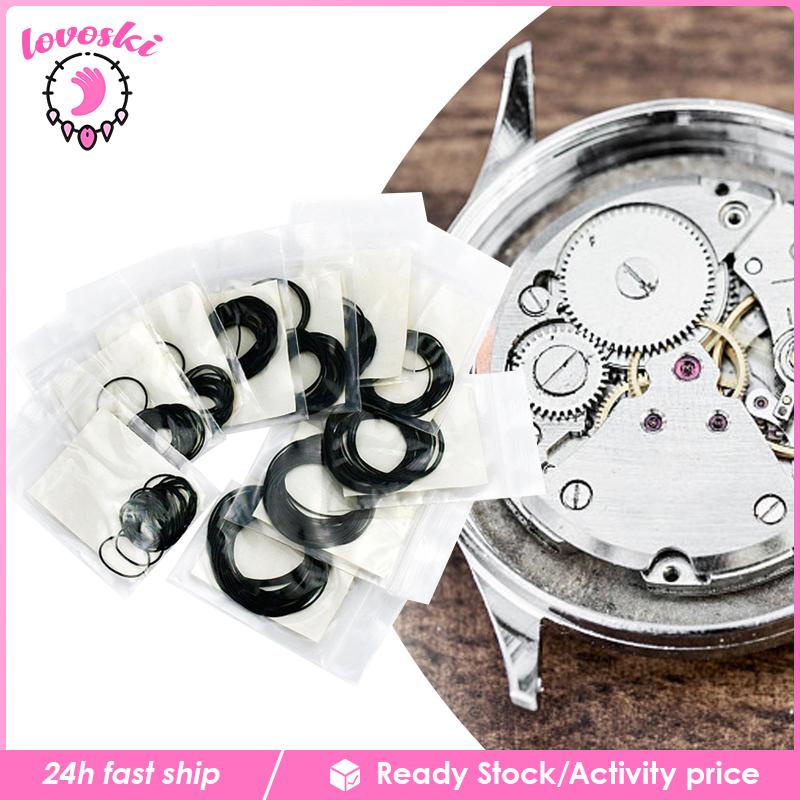 [Lovoski] 200 Vòng Đệm Lưng Đồng Hồ Chống Nước Nhiều Kích Cỡ Khác Nhau Sử Dụng Tại Nhà