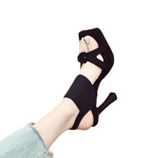 Sandal Cao Gót Phong Cách Âu Mỹ Chống Nước Thời Trang Mùa Hè 2023 Mới Cho Nữ