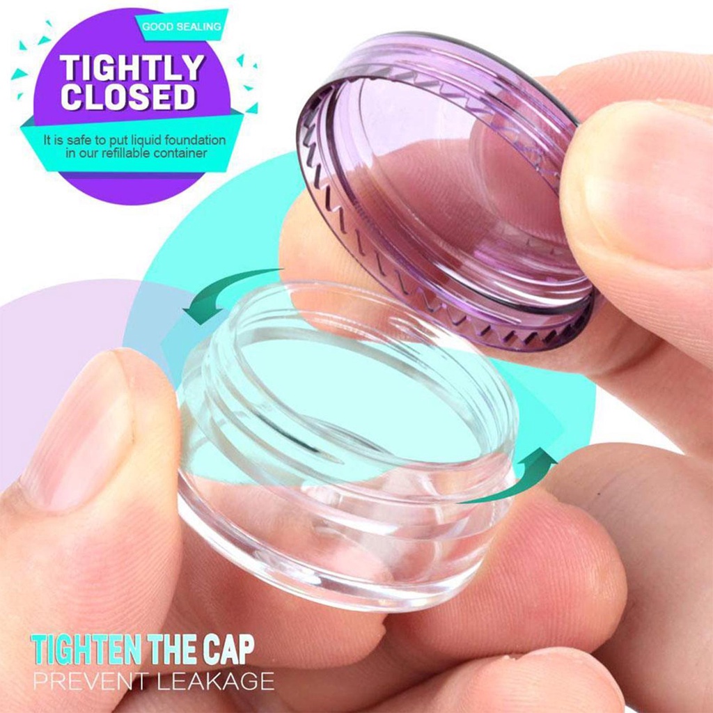 Lọ Rỗng Đựng Kem Mỹ Phẩm Cỡ Nhỏ G4A4 Chuyên Dùng