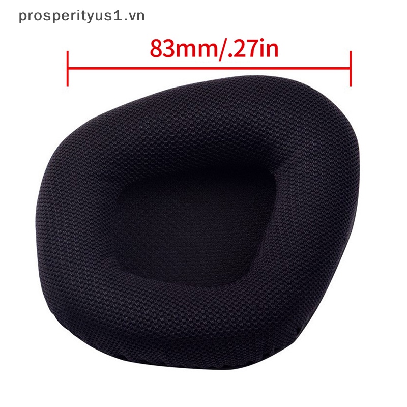 Đệm Xốp Thay Thế Cho Tai Nghe Chơi Game V-Màu Đen [prosperityus1]