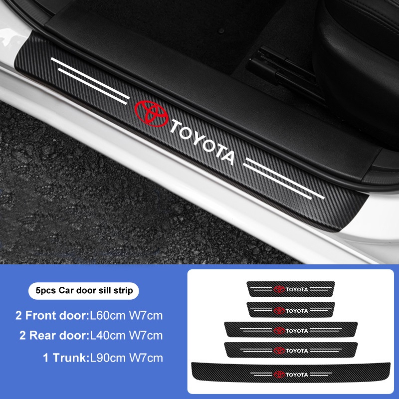 Miếng Dán Trang Trí Cửa Xe Hơi Bảo Vệ Cho toyota threshold