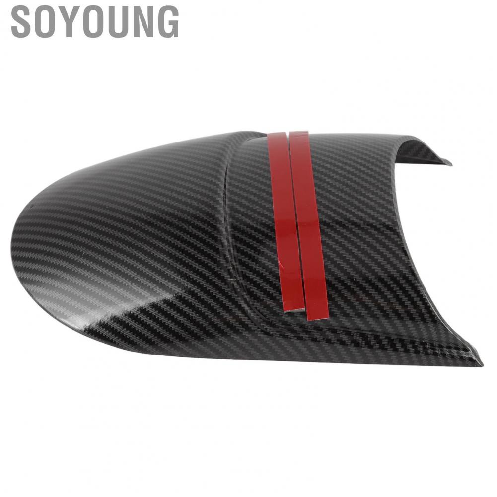 Soyoung Front Wheel Mudguard Extension  Front Mudguard Rear  Temperature Resistant Carbon Fiber Style  for Motorcycle