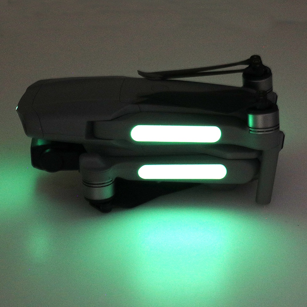 Nhãn dán huỳnh quang cho DJI Mavic Air 2 / Air 2S Đề can phát sáng cho Mavic Pro / Air / Autel EVO 2 Phụ kiện đèn bay đêm