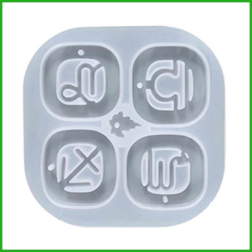 Khuôn Silicone Làm Mặt Dây Chuyền Hình Chòm Sao Hoàng Đạo