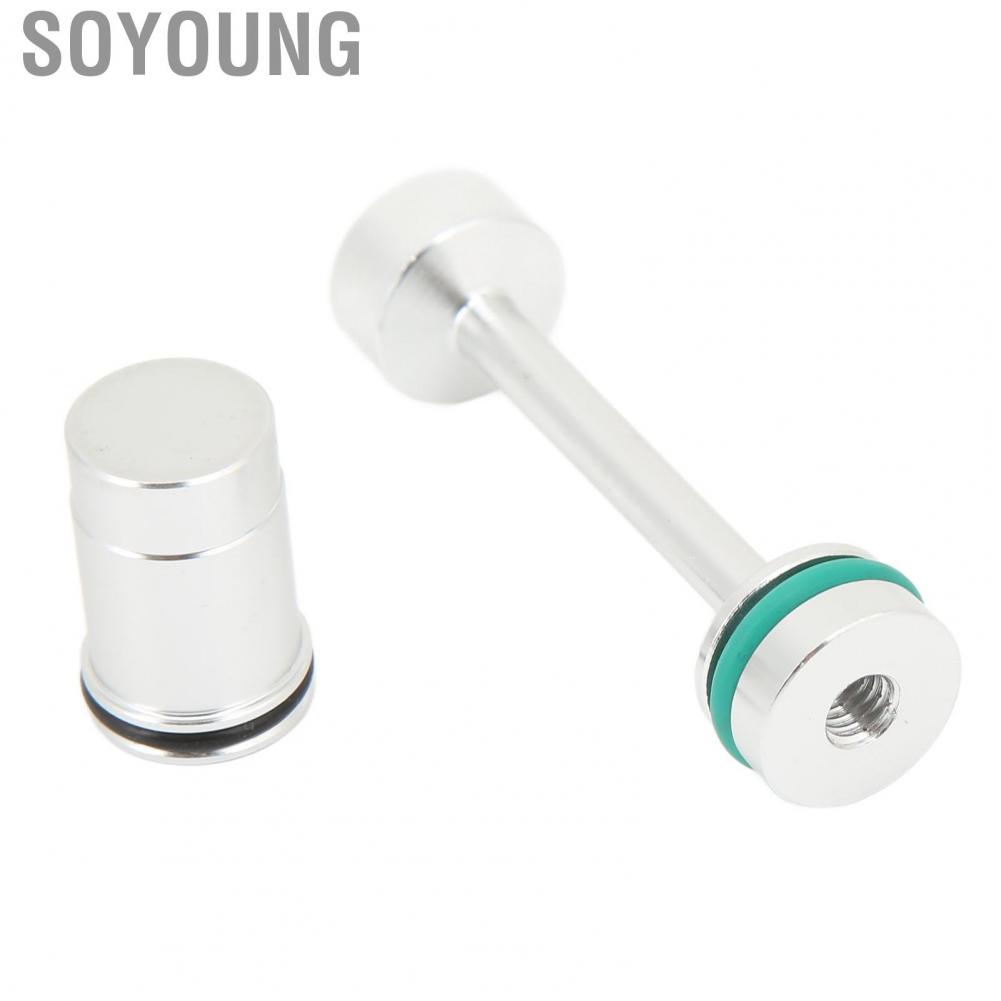 Soyoung Oil Restrictor Galley Plug Diverter Barbell Easy Installation High Temperature Resistant for Car