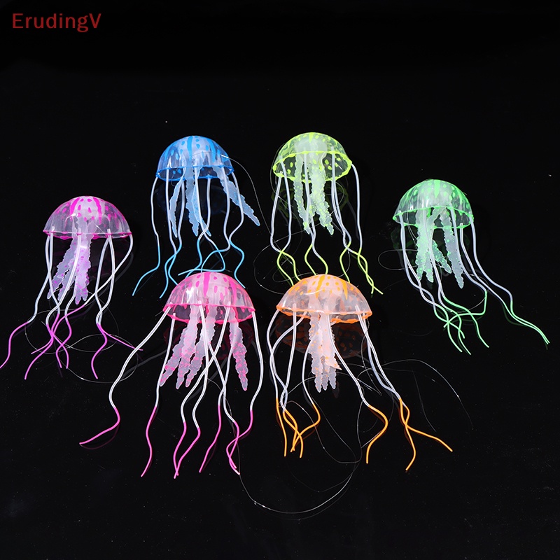 Sứa Giả Phát Sáng Trang Trí Bể Cá  [Mới] [Mới]