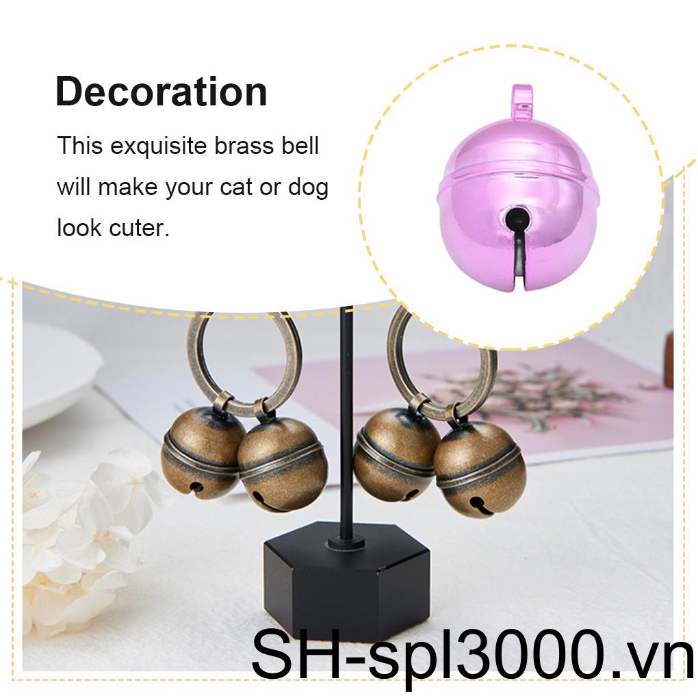 Vòng Cổ Gắn Chuông Nhiều Màu Trọng Lượng Nhẹ Trang Trí Cho Thú Cưng