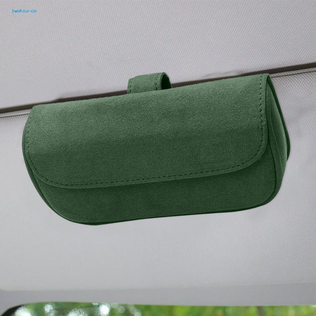 Giá Đỡ Mắt Kính Gắn Tấm Che Nắng Xe Hơi Chống Trầy Xước Tiện Dụng