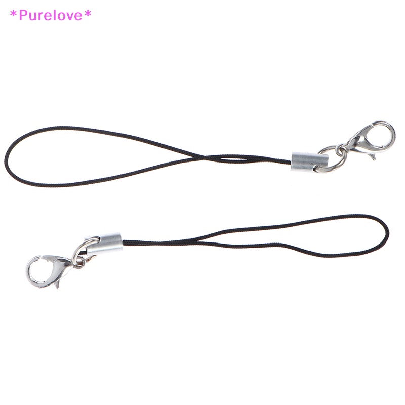 Set 10 Dây Móc Khóa USB Màu Đen Mới