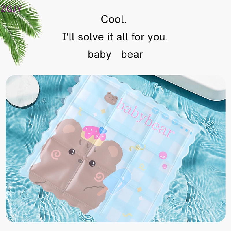 Đệm Gel Làm Mát Mùa Hè In Họa Tiết Hoạt Hình Dễ Thương Mới