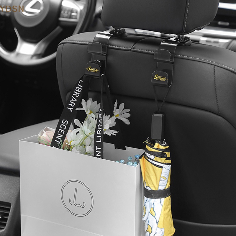 [YDSN] Set 2 Móc Treo Túi Xách Gắn Ghế Ngồi Xe Hơi Thông Dụng RT