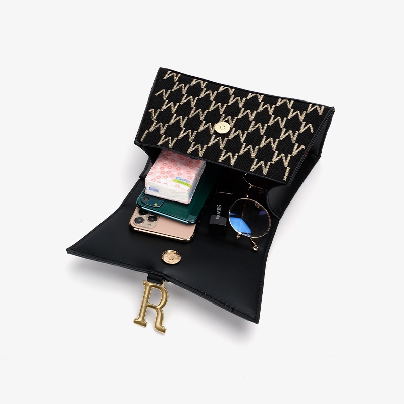 Ielgy Túi Đeo Chéo Vai Bằng Tay Thời Trang Cao Cấp Phong Cách Phương Tây Dễ Phối Đồ