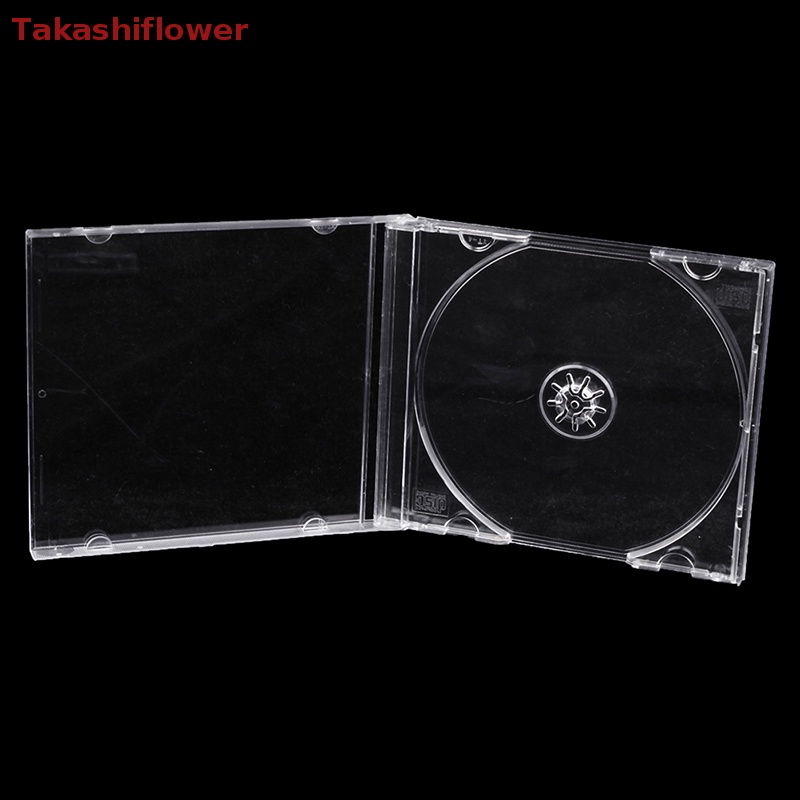 1 Hộp Nhựa Dày Trong Suốt Đựng Đĩa CD DVD Tiện Dụng