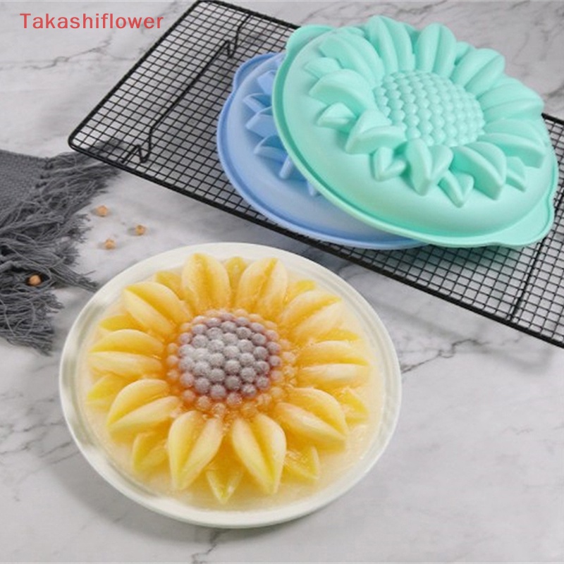1 Khuôn Silicone Làm Bánh Hình Hoa Hướng Dương DIY