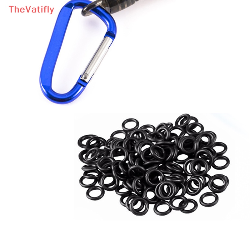 Set 100 Vòng Hợp Kim Nhôm Hình Chữ O Dùng Để Gắn Mồi Câu Cá Mềm Mại