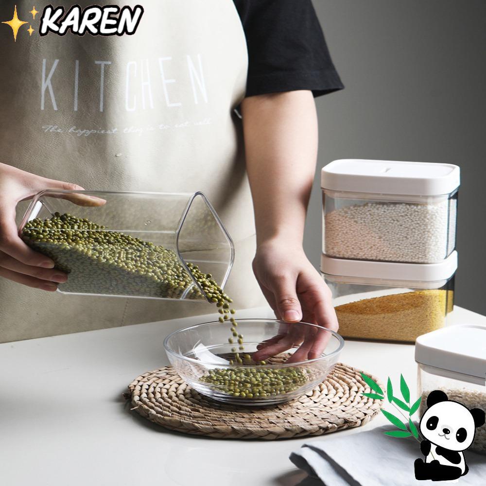 Hộp Đựng Gia Vị Hình Vuông Có Thể Xếp Chồng Lên Nhau Tiện Dụng