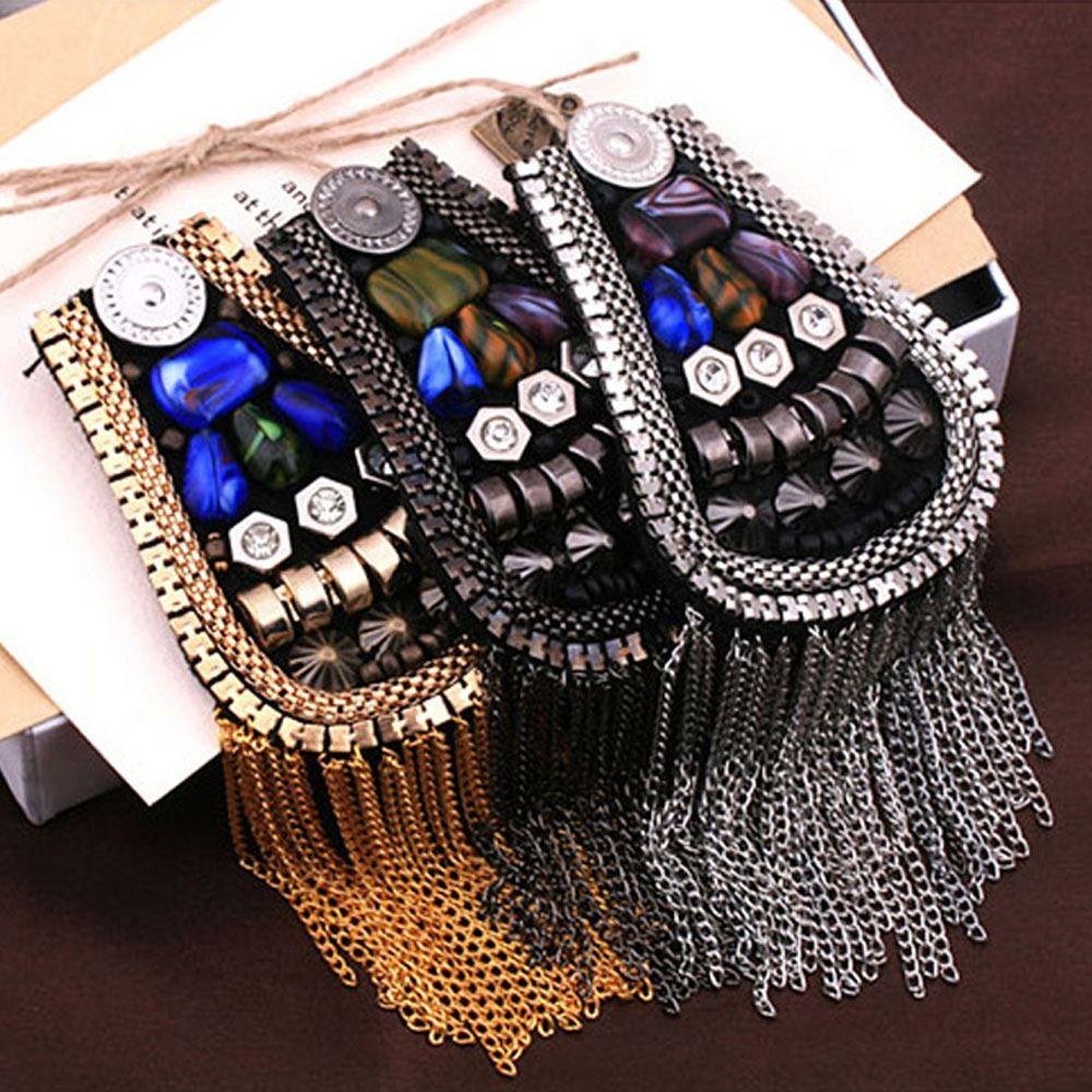 1 Cặp Ghim Cài Vai Phong Cách Gothic Punk Thời Trang