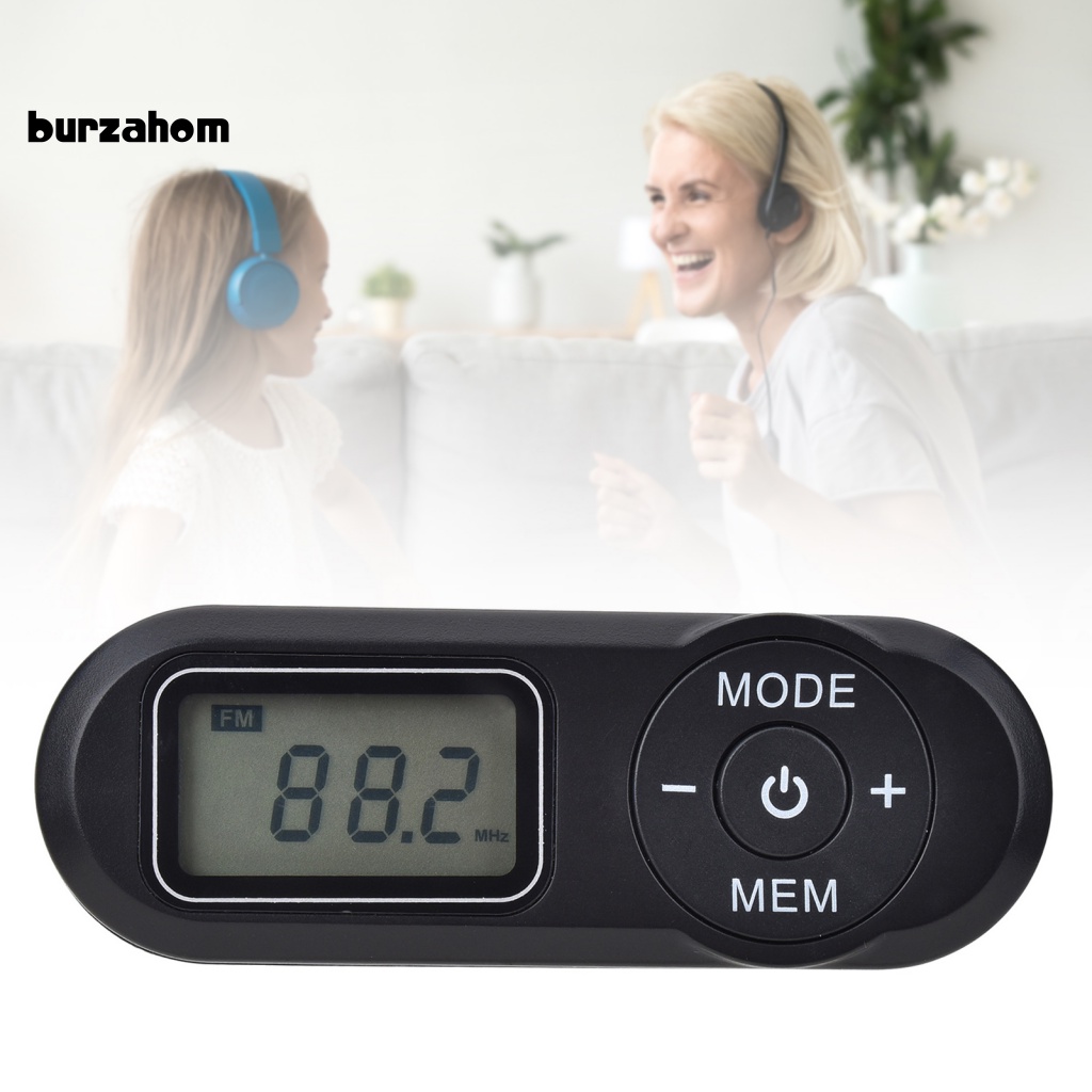 Radio HRD-727 DSP FM Mini Thiết Kế ABS Màn Hình Kỹ Thuật Số Phong Cách Retro Dành Cho Người Lớn Tuổi