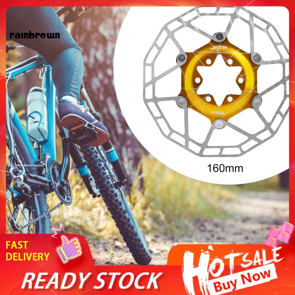 Đĩa Phanh 160mm Siêu Nhẹ Cho Xe Đạp Leo Núi