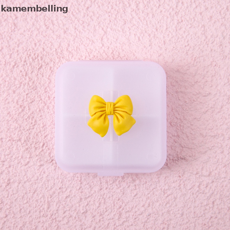 Hộp Đựng Thuốc 4 Ngăn Tiện Lợi Khi Đi Du Lịch