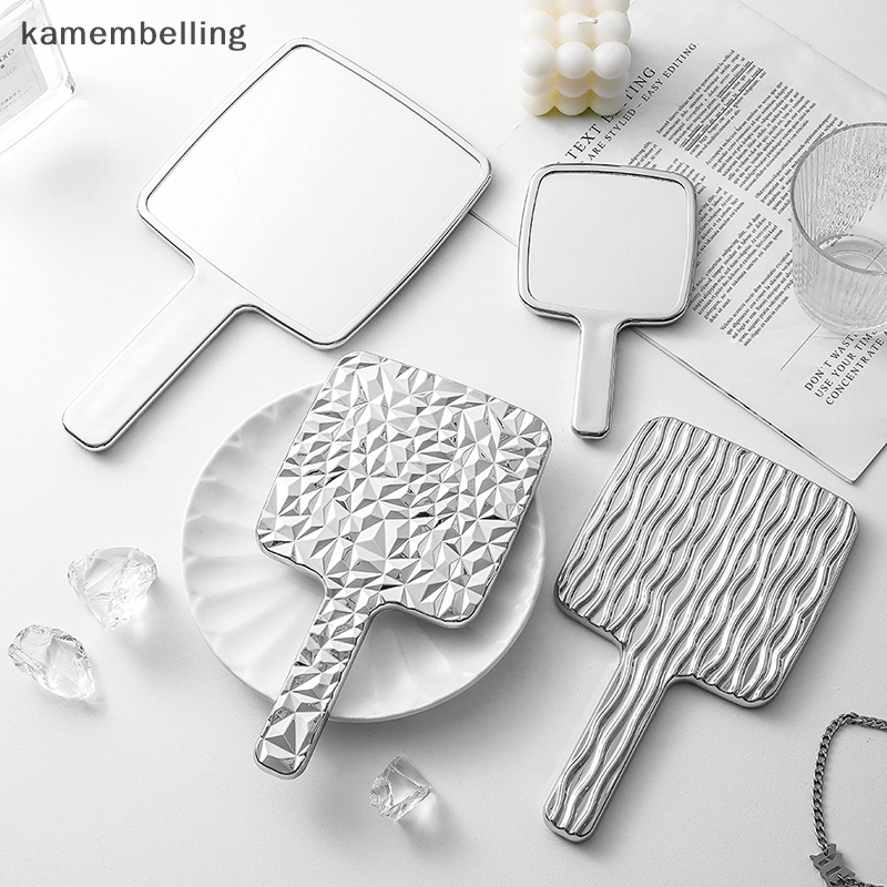 1 Gương Trang Điểm Cầm Tay Hình Vuông kamembelling
