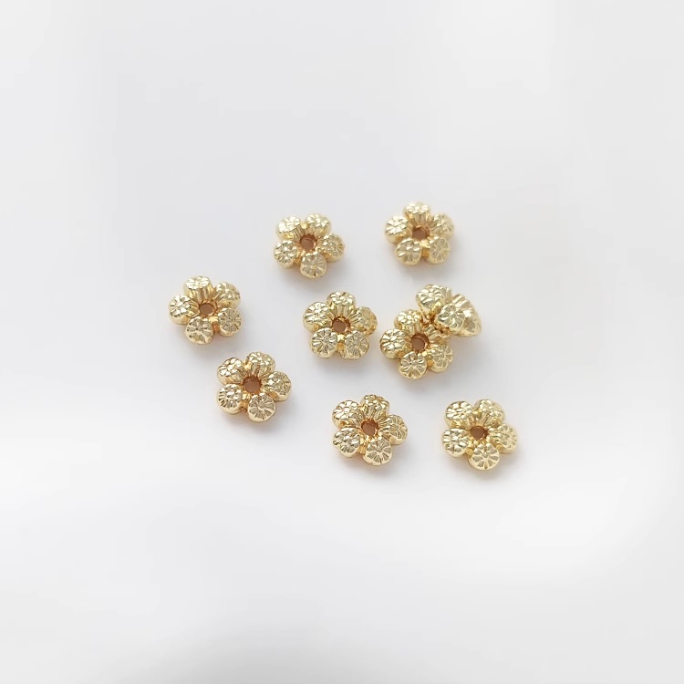 Giá Đỡ Hạt Xâu Làm Trang Sức Thủ Công 10 Màu Vàng 14K