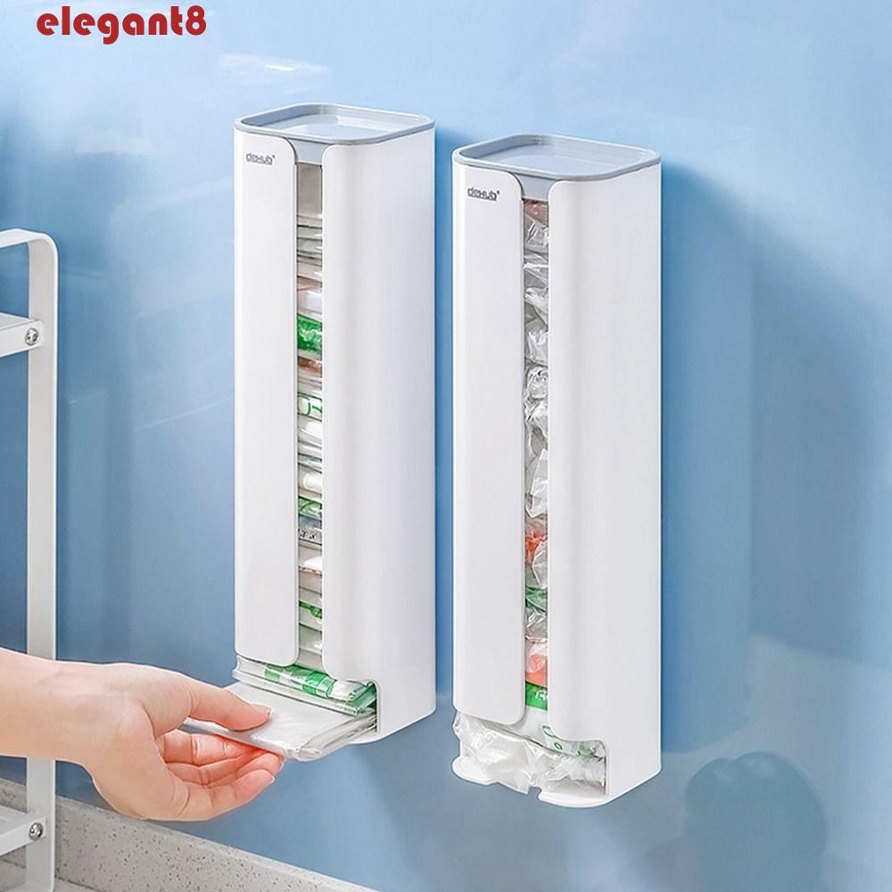 1 Hộp Nhựa Đựng Túi Rác Gắn Tường Phong Cách Bắc Âu