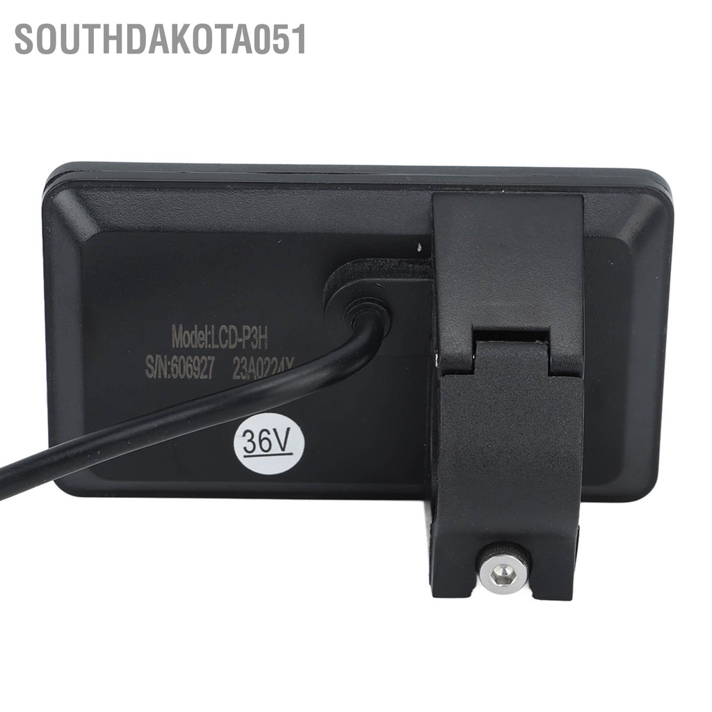 Southdakota051 Xe Đạp Điện Màn Hình LCD Chống Nước Nhỏ Gọn Trọng Lượng Nhẹ Bảng Hiển Thị 24V 36V 48V 60V