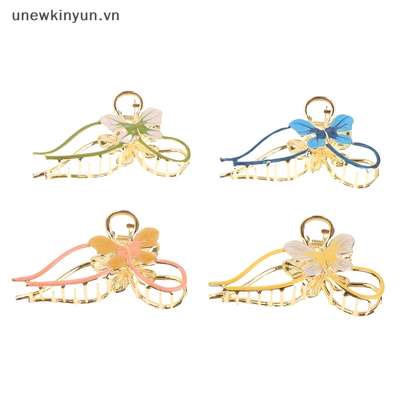Kẹp Tóc Bướm / Cá Mập Phong Cách Vintage Cho Nữ
