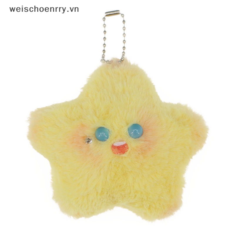Móc Chìa Khóa Hình Ngôi Sao Nhồi Bông Đáng Yêu